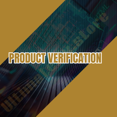 Product verification
